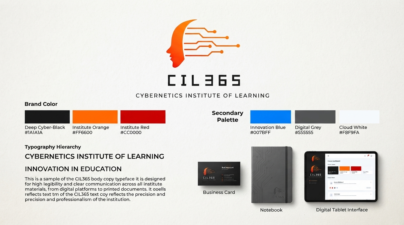 CIL365 brand identity development and custom logo concepts